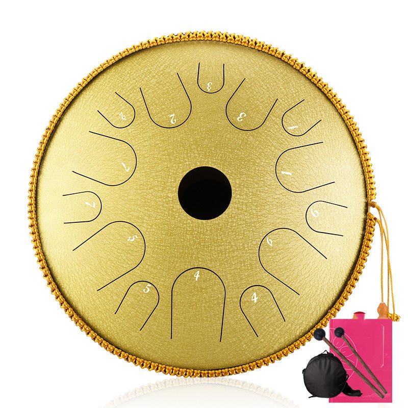 Zenith 12-Inch 13-Note Steel Tongue Drum