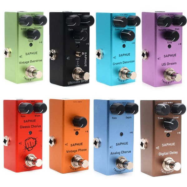 SAPHUE Boutique Mini Guitar Effects Pedals